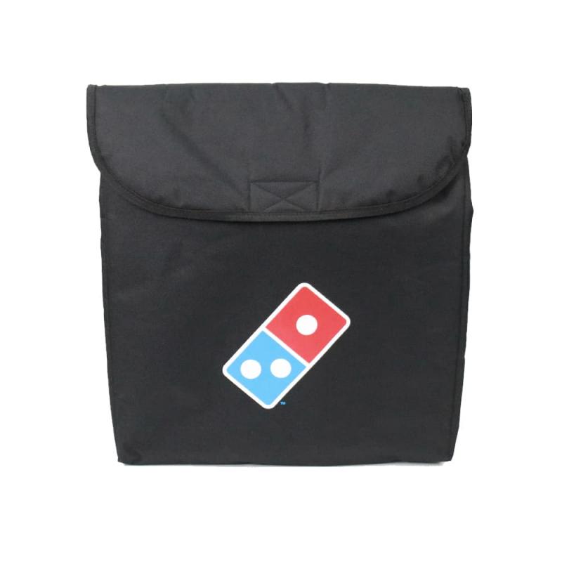 Grands sacs de livraison de pizza rouge à emporter en nylon de haute qualité