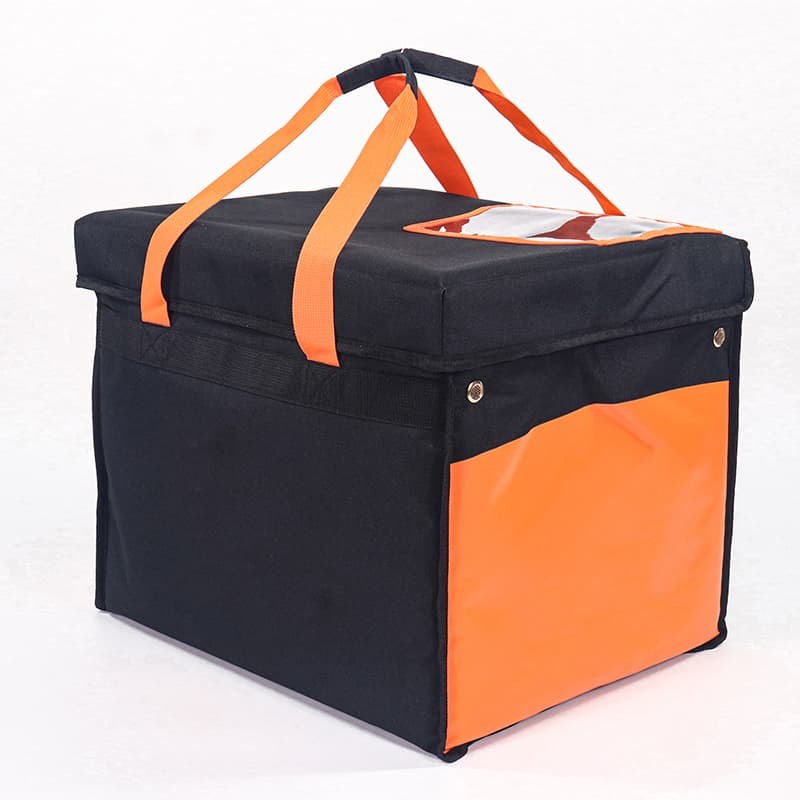 Insulated Food Delivery Tote of Restaurant Quality - Optimal for Hot and Cold Deliveries