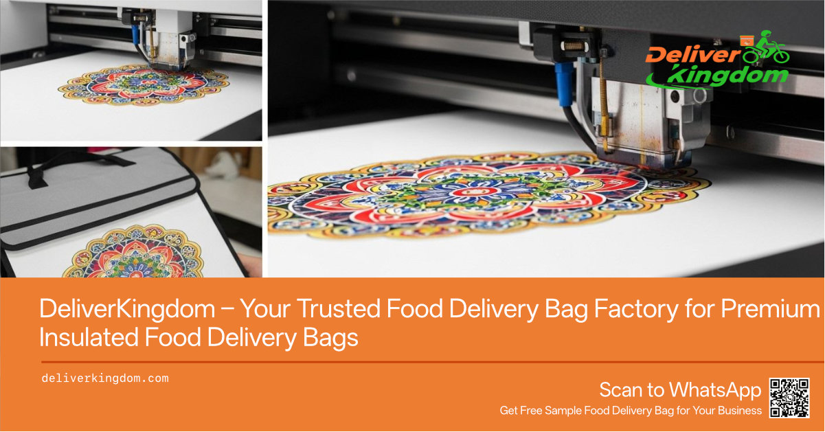 DeliverKingdom – Votre fabricant de sacs de livraison de nourriture de confiance pour des sacs de livraison de nourriture isothermes haut de gamme