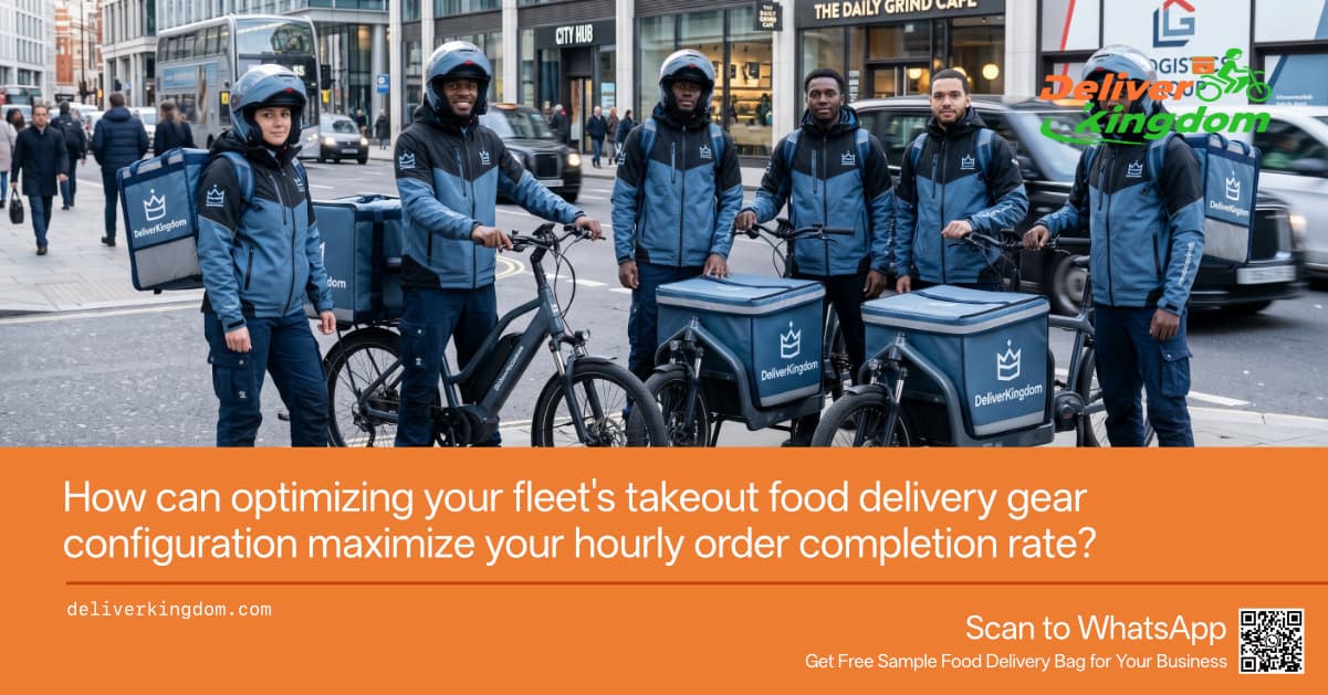 Comment l’optimisation de la configuration de l’équipement de livraison de repas de votre flotte peut-elle maximiser votre taux horaire de traitement des commandes ?