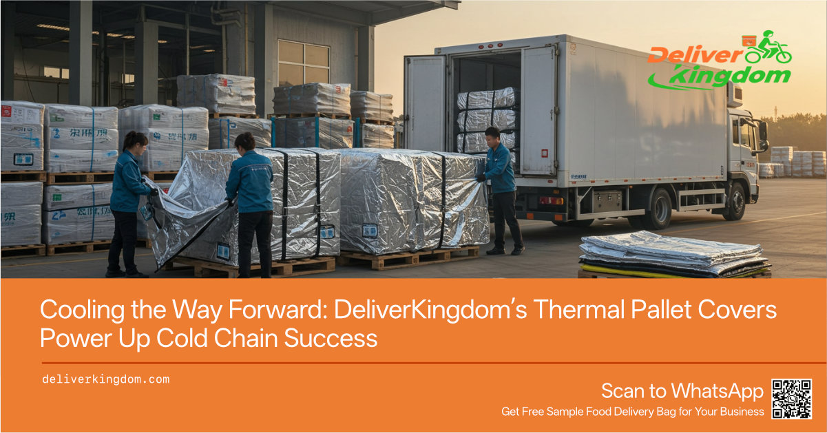 Refroidir pour aller de l'avant : les housses de palettes thermiques DeliverKingdom renforcent la chaîne du froid