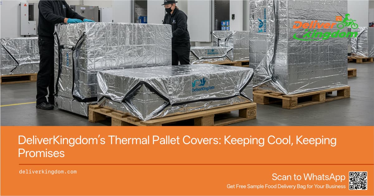Housses thermiques pour palettes DeliverKingdom : rester au frais et tenir ses promesses