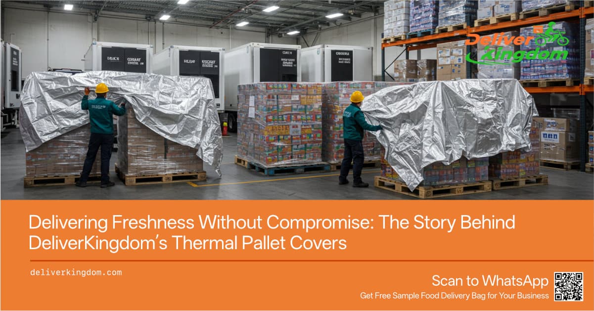 Offrir de la fraîcheur sans compromis : l'histoire des housses thermiques pour palettes DeliverKingdom
