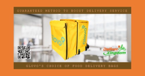 La méthode garantie pour booster votre service de livraison avec le choix de sacs de livraison de nourriture Glovo