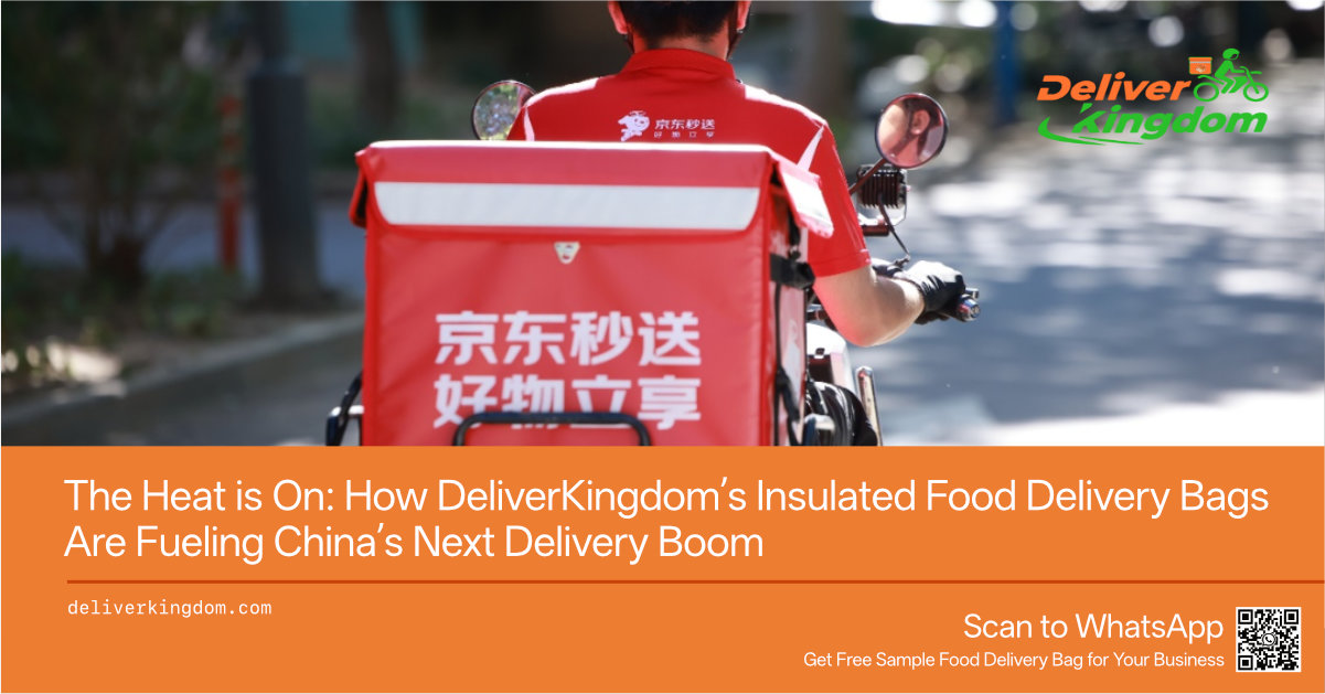 La pression monte : comment les sacs de livraison de nourriture isolés de DeliverKingdom alimentent le prochain boom de la livraison en Chine
