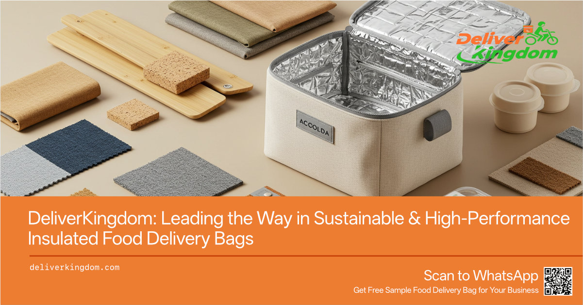 DeliverKingdom : Leader en matière de sacs de livraison de repas isothermes durables et performants