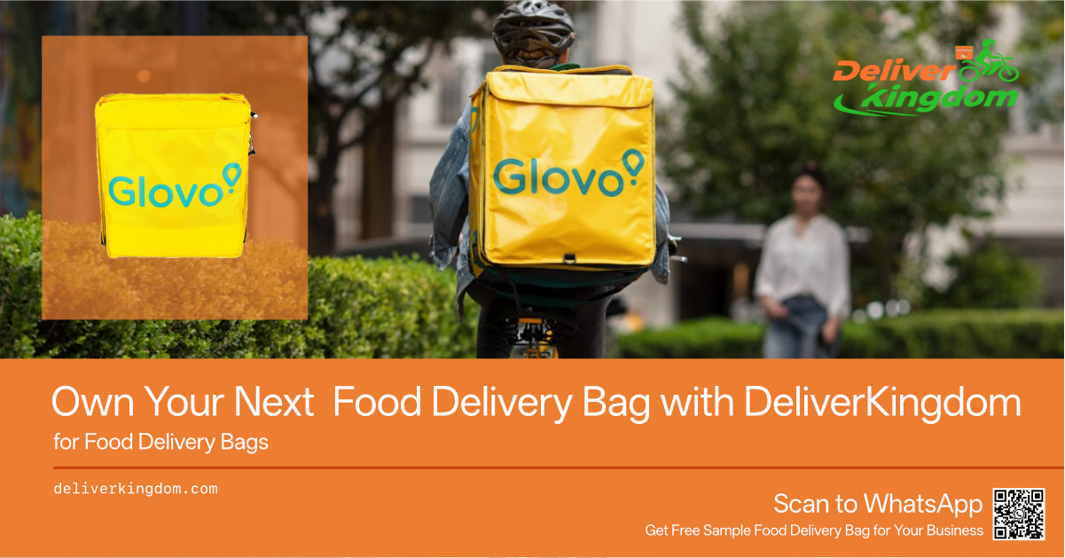 Comment posséder votre prochain sac de livraison de nourriture Glovo avec DeliverKingdom