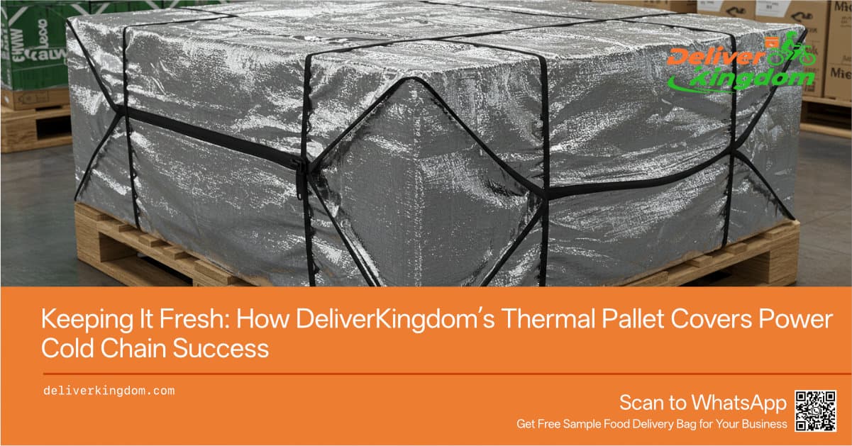 Garder la fraîcheur : comment les housses de palette thermiques de DeliverKingdom contribuent au succès de la chaîne du froid