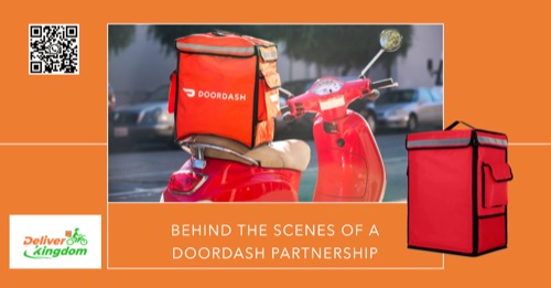 Dans les coulisses d'un partenariat DoorDash : choisir DeliverKingdom pour les sacs de livraison de nourriture