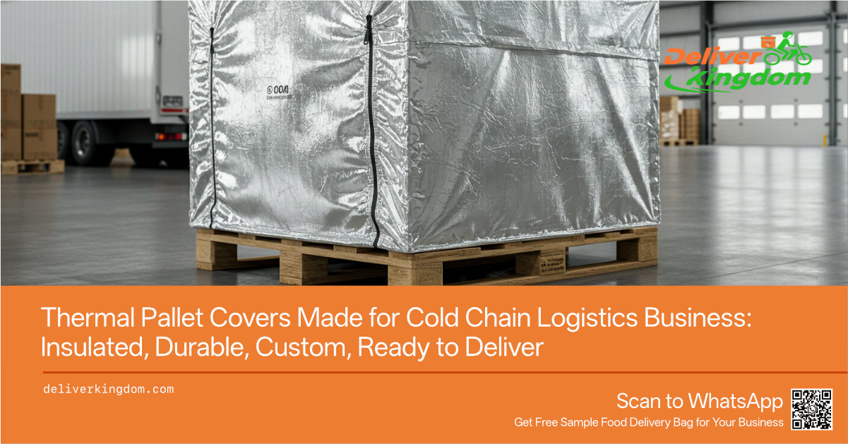Housses de palettes thermiques conçues pour la logistique de la chaîne du froid : isolées, durables, personnalisées et prêtes à être livrées