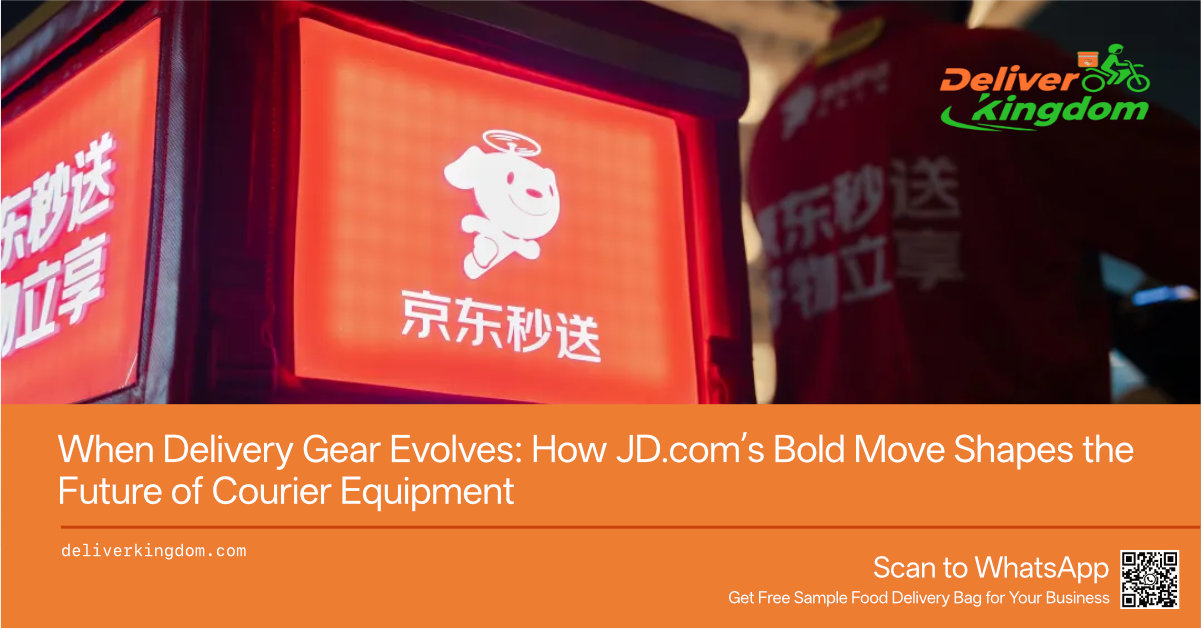 Quand les équipements de livraison évoluent : comment l'audace de JD.com façonne l'avenir des équipements de messagerie