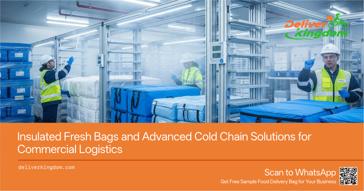 Sacs isothermes pour produits frais et solutions avancées de chaîne du froid pour la logistique commerciale